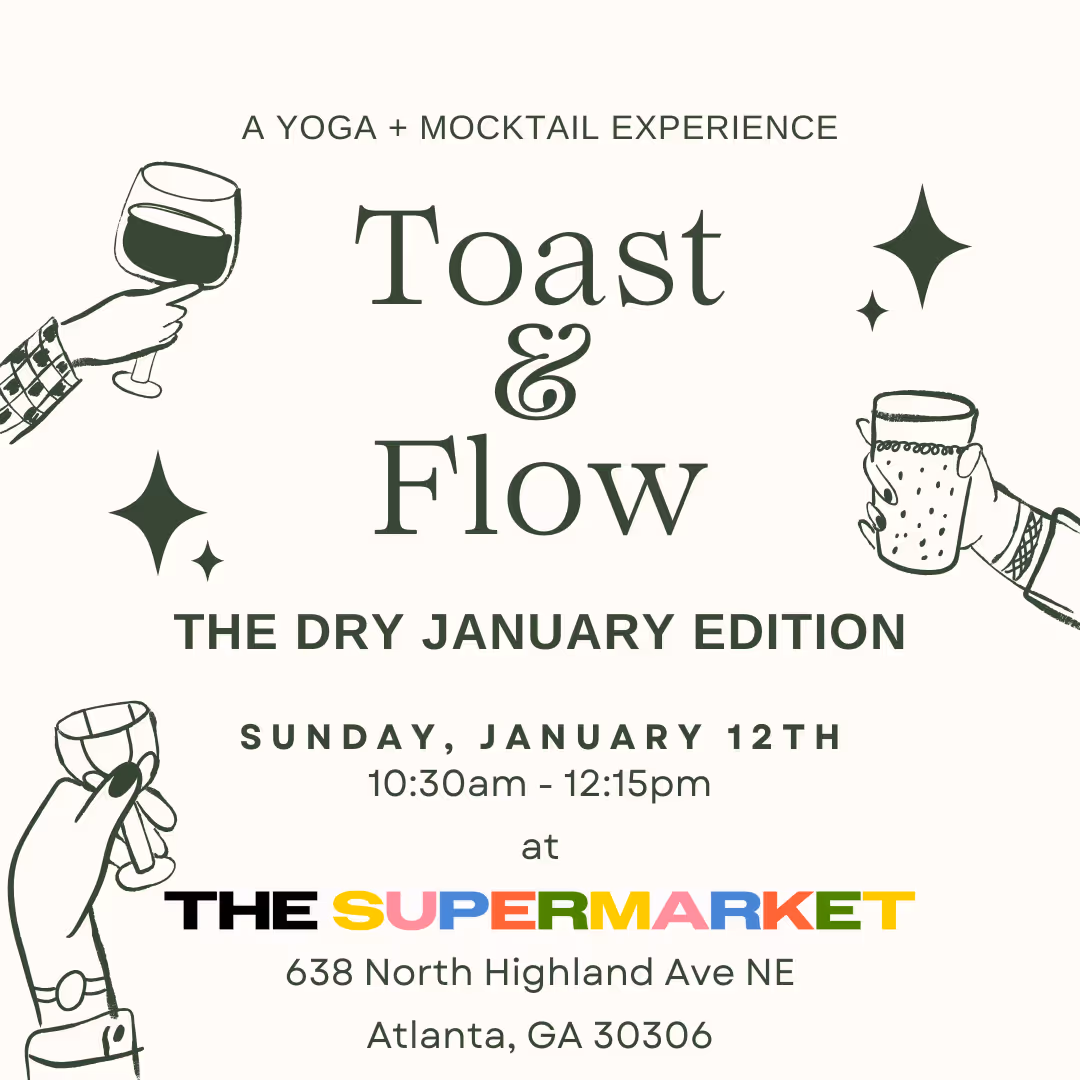 Toast + Flow: Yoga and Mocktails