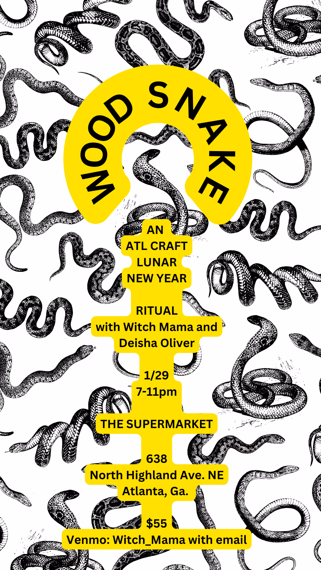 ATL Craft Lunar New Year: Wood Snake