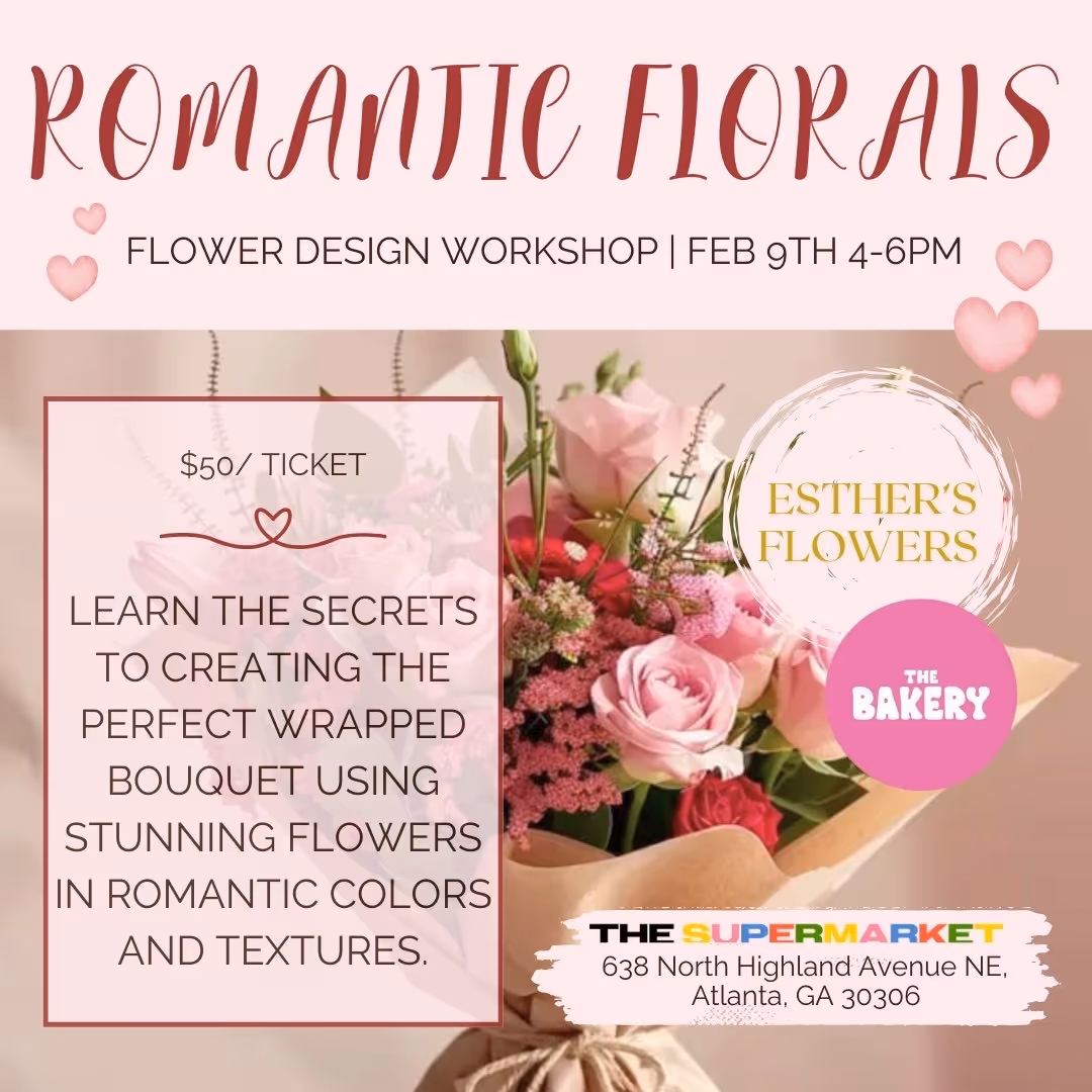 Valentines Floral Workshop with Esther Berkowitz