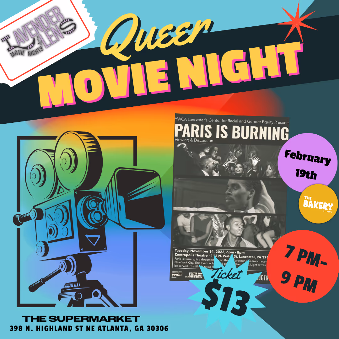 Lavender Lens: Queer Movie Night ~ "Paris is Burning"