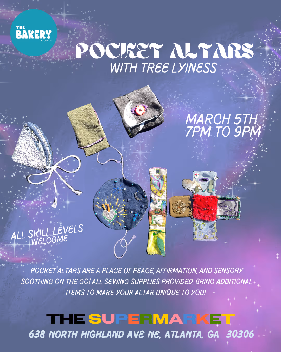 Pocket Altars ~ All Levels Sewing Workshop