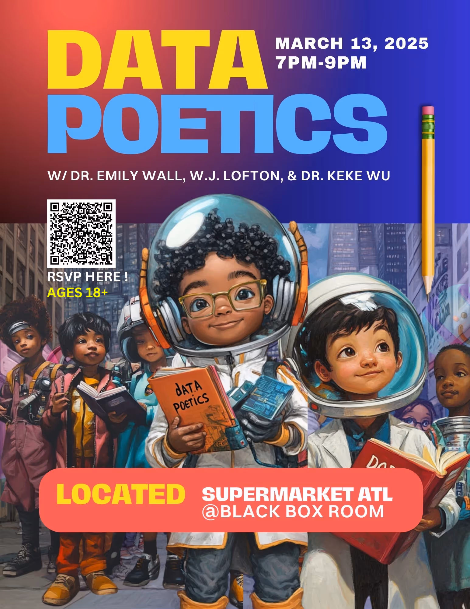Data Poetics (Atlanta Science Festival)