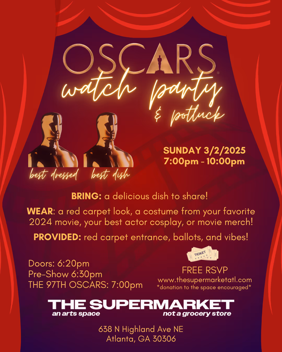Oscars Watch Party