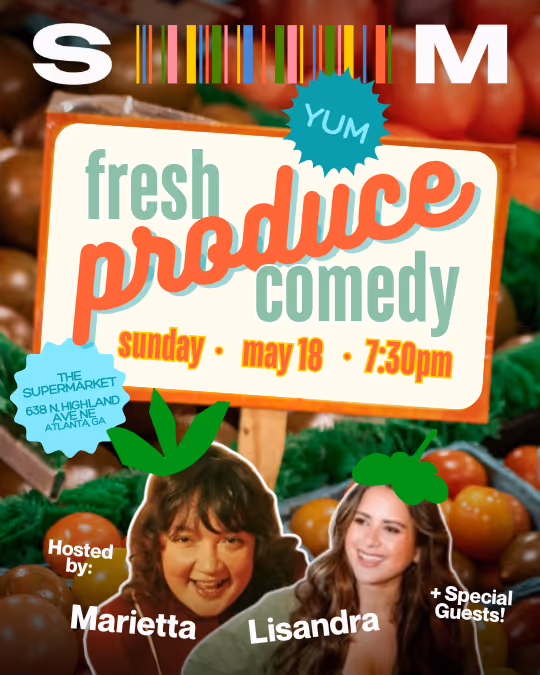 Fresh Produce Comedy ~ May