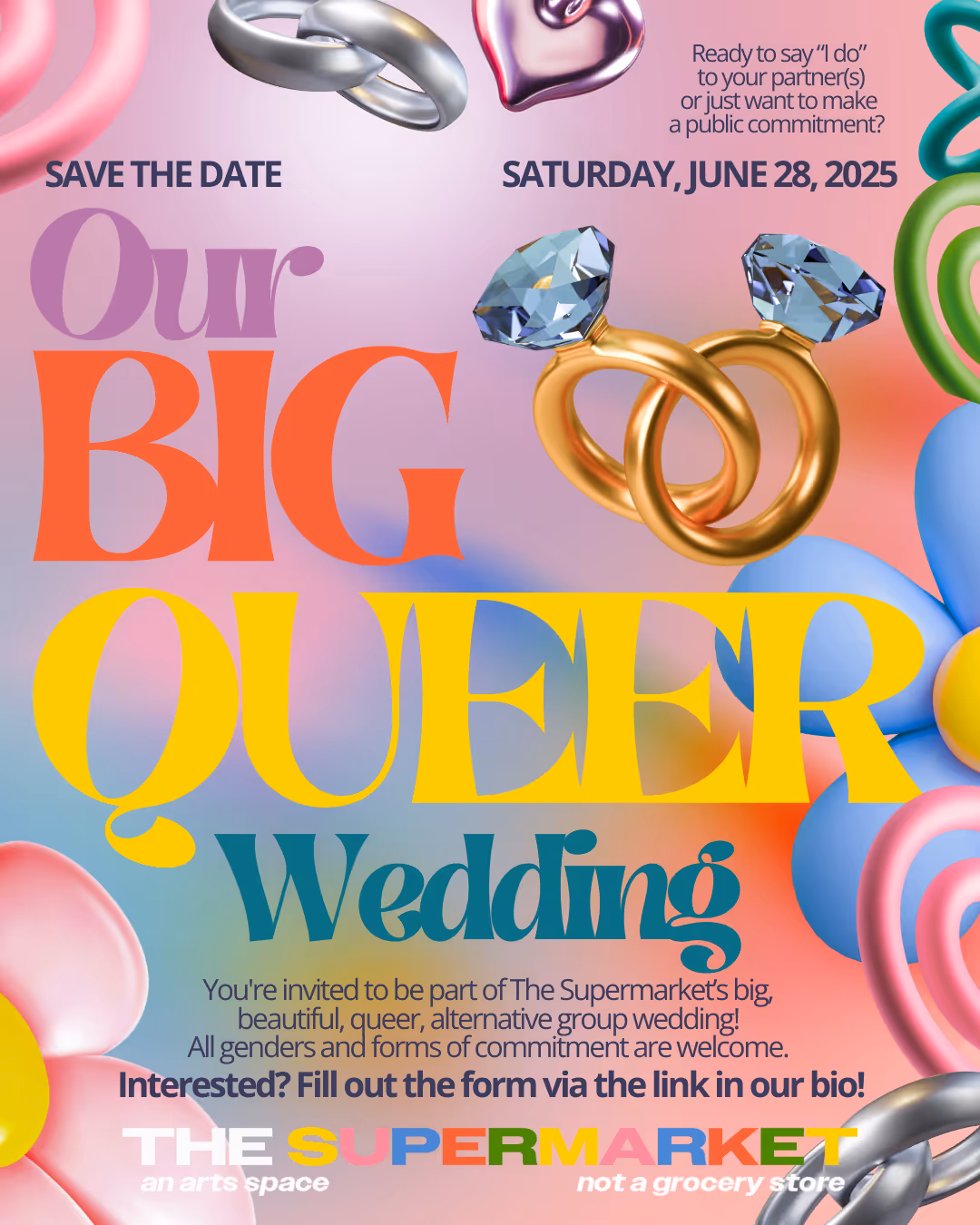 Our Big Queer Wedding: Interest Form 
