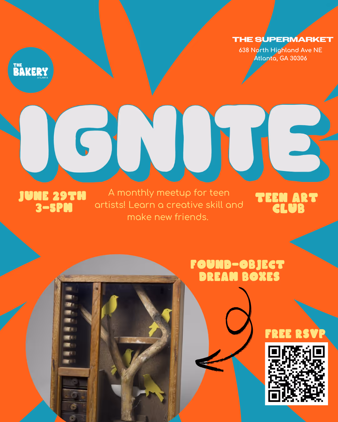 Ignite: Art Club ~ Found Object Dream Boxes