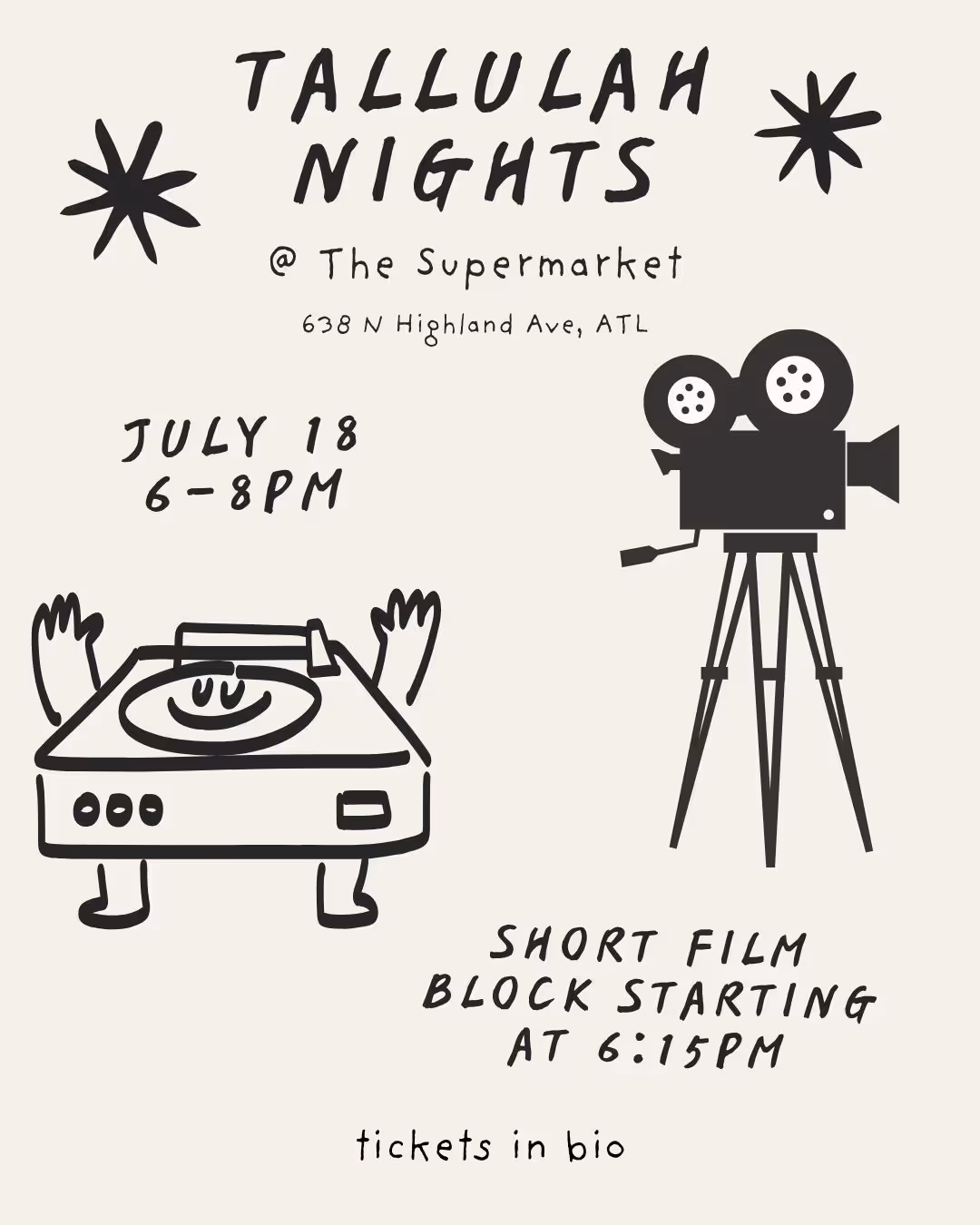 Tallulah Nights: Short Film Screening