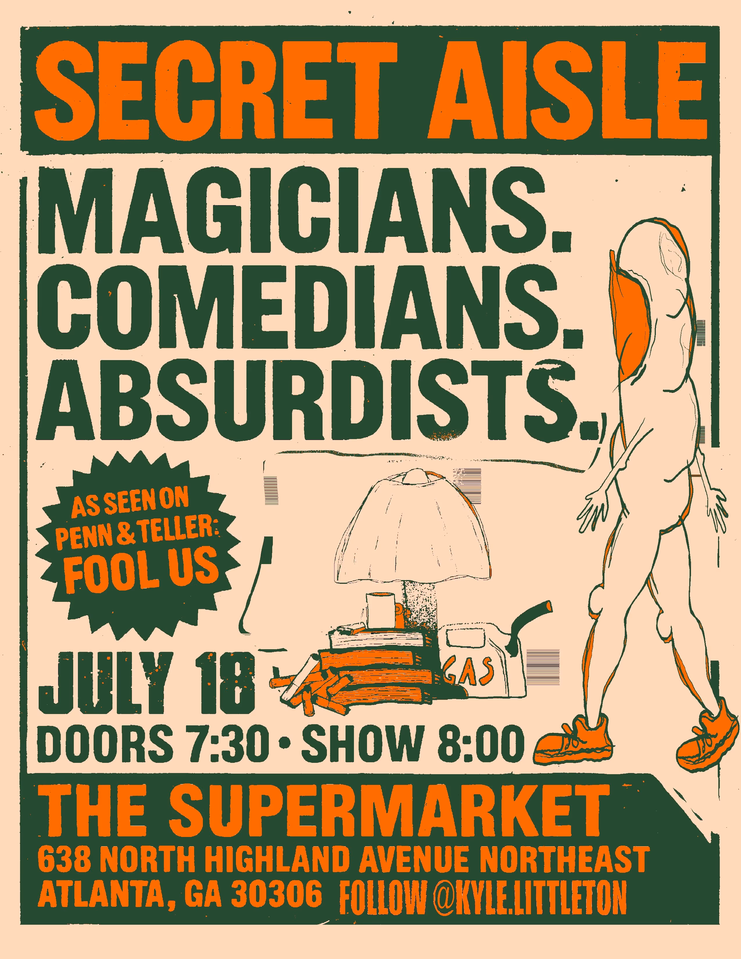 Secret Aisle: A Magic and Comedy Show