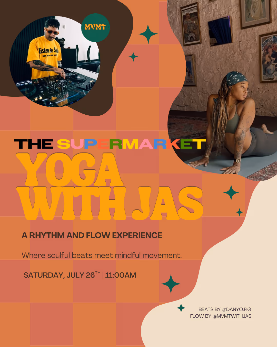 Yoga with Jas: The Rhythm & Flow Experience