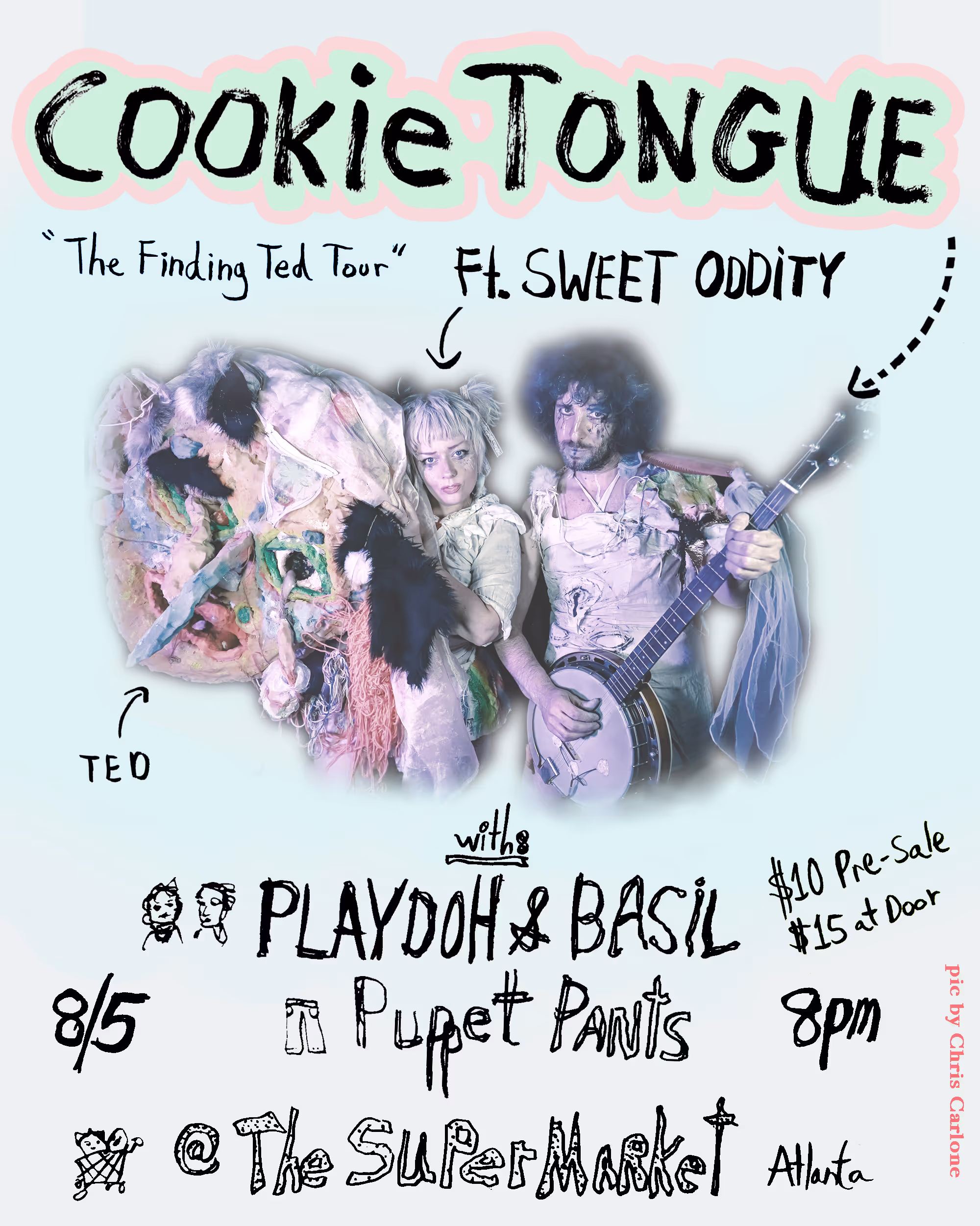 Cookie Tongue ft. Sweet Oddity (Playdoh&Basil and Puppet Pants)