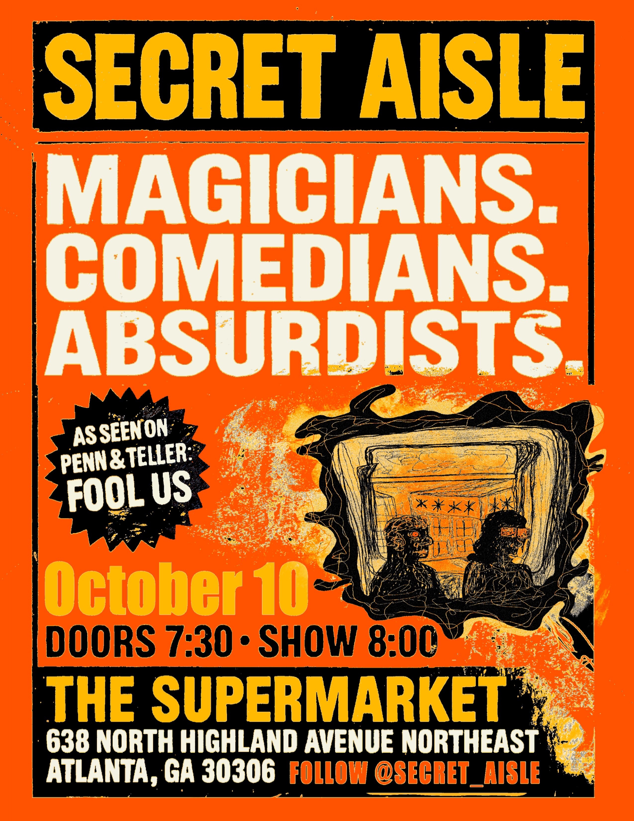 Secret Aisle: A Magic and Comedy Show