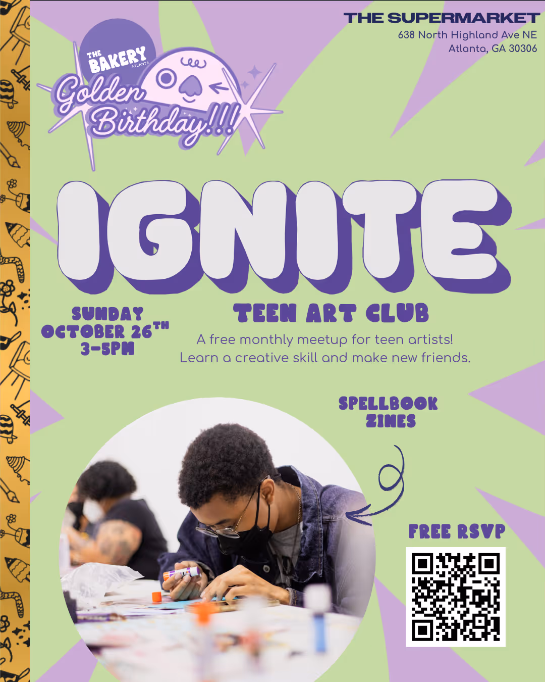 Ignite: Teen Art Club ~ Spellbook Zines