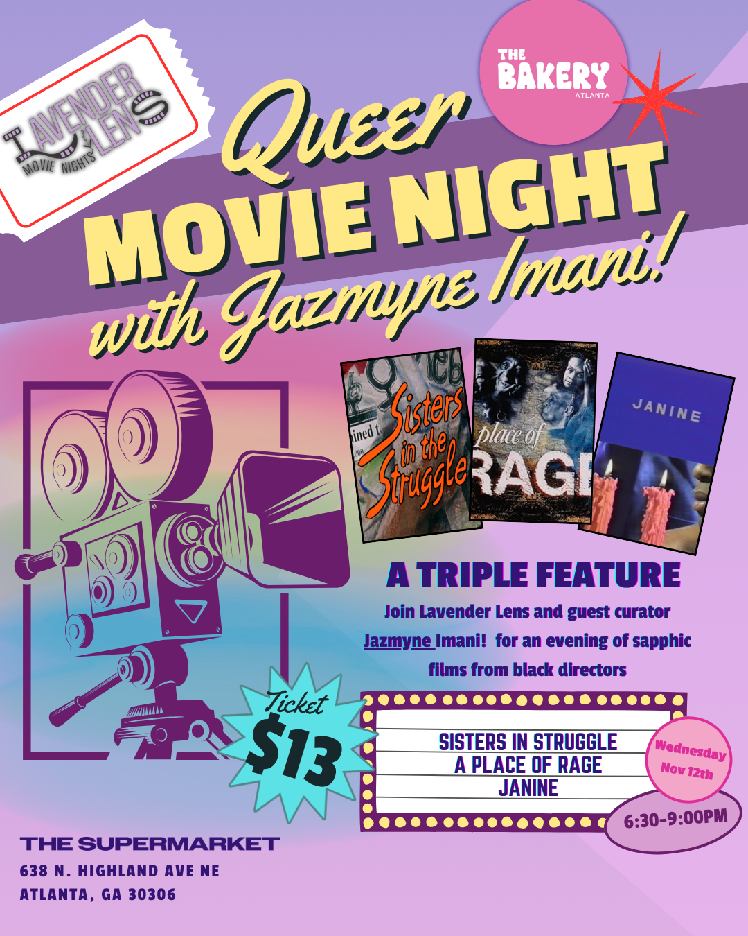 Lavender Lens ~ Guest Curator: Jazmyne Imani