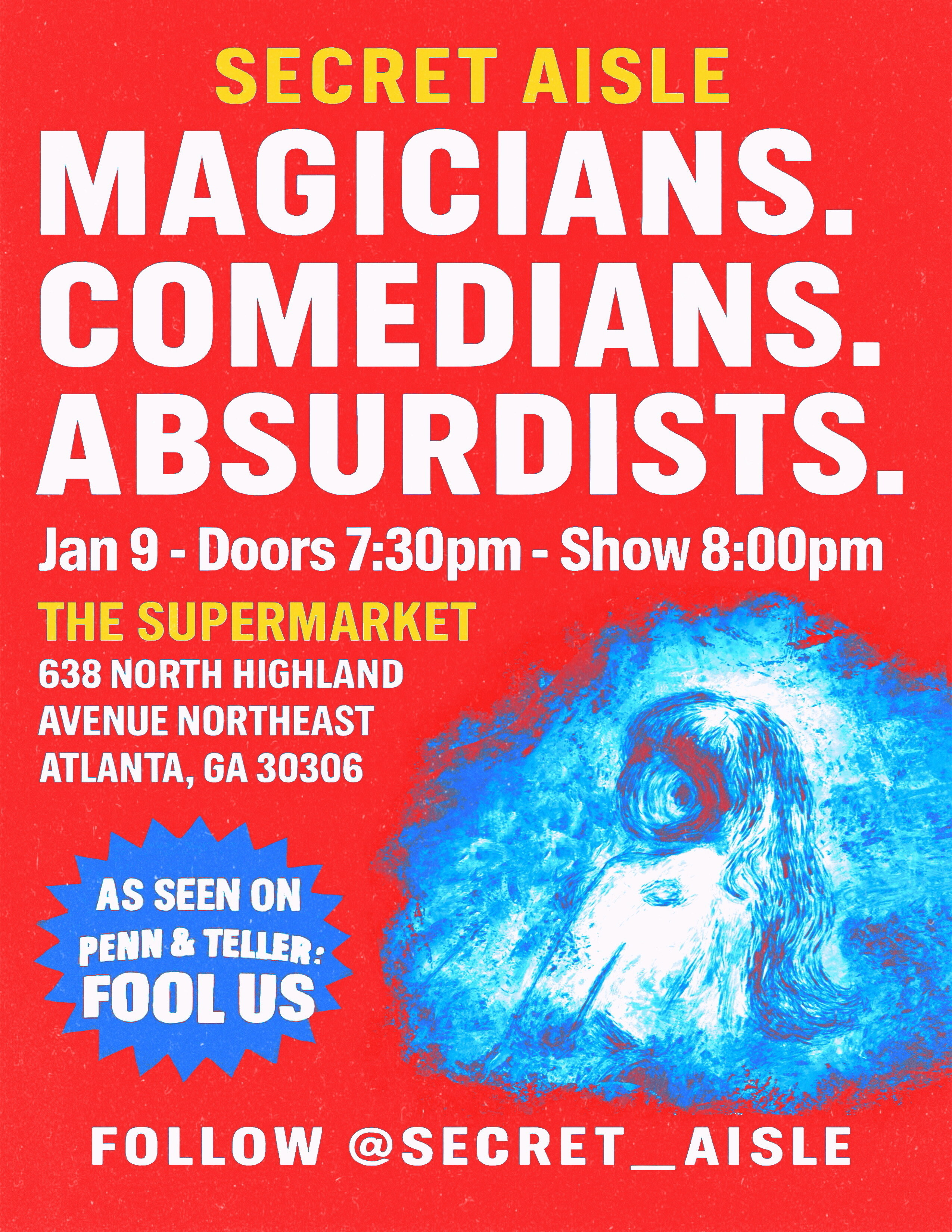 Secret Aisle: A Magic and Comedy Show