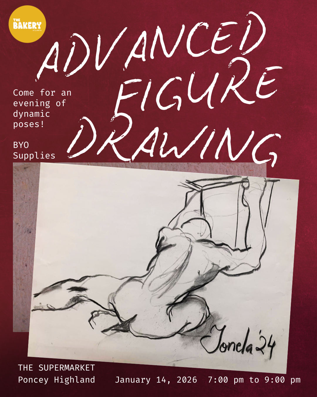 Advanced Figure Drawing ~ January