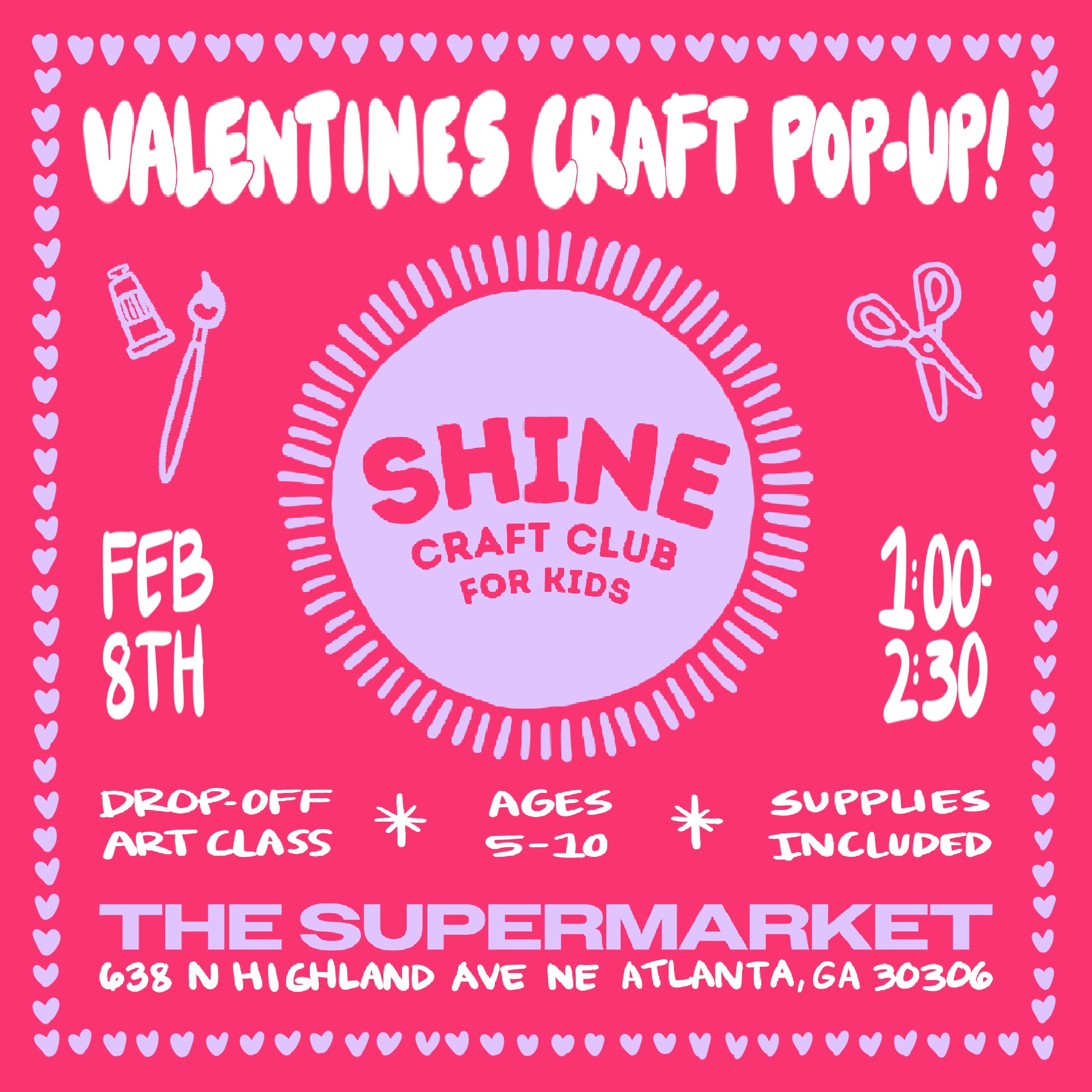 Shine Craft Club for Kids: Valentine's Edition