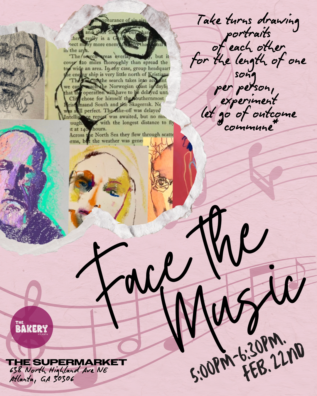 Face The Music ~ February Live Portrait Session