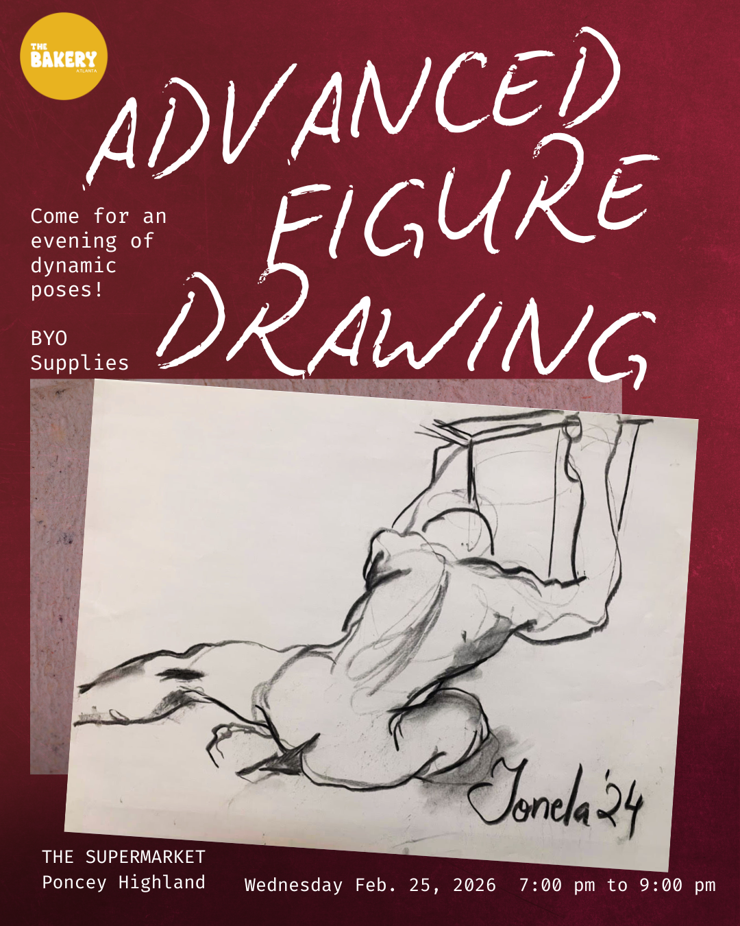 Advanced Figure Drawing ~ February