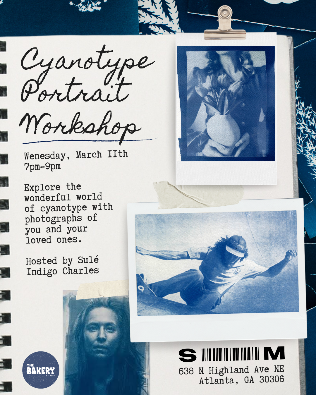 Cyanotype Portrait Workshop