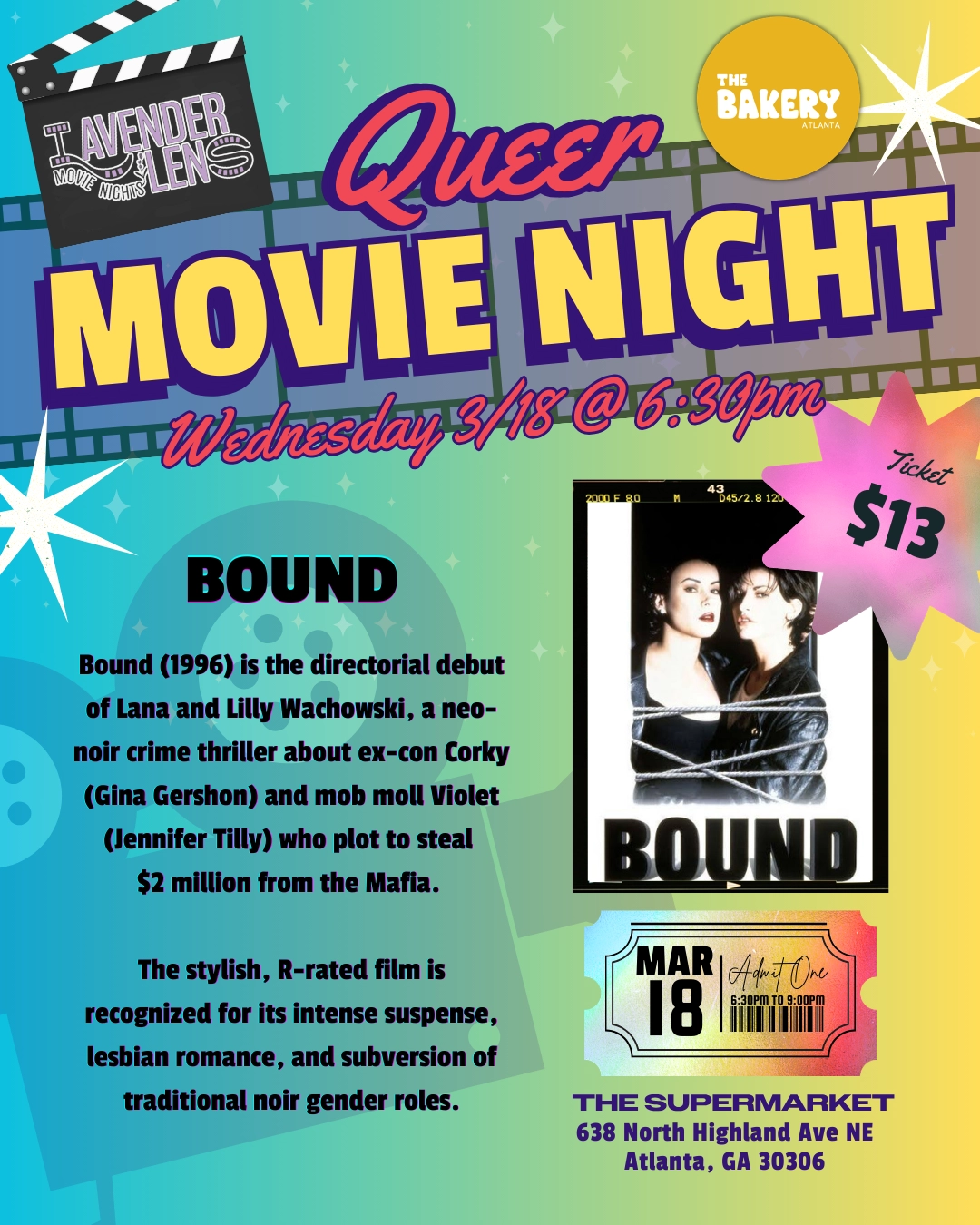 Lavender Lens Film Screening: Bound