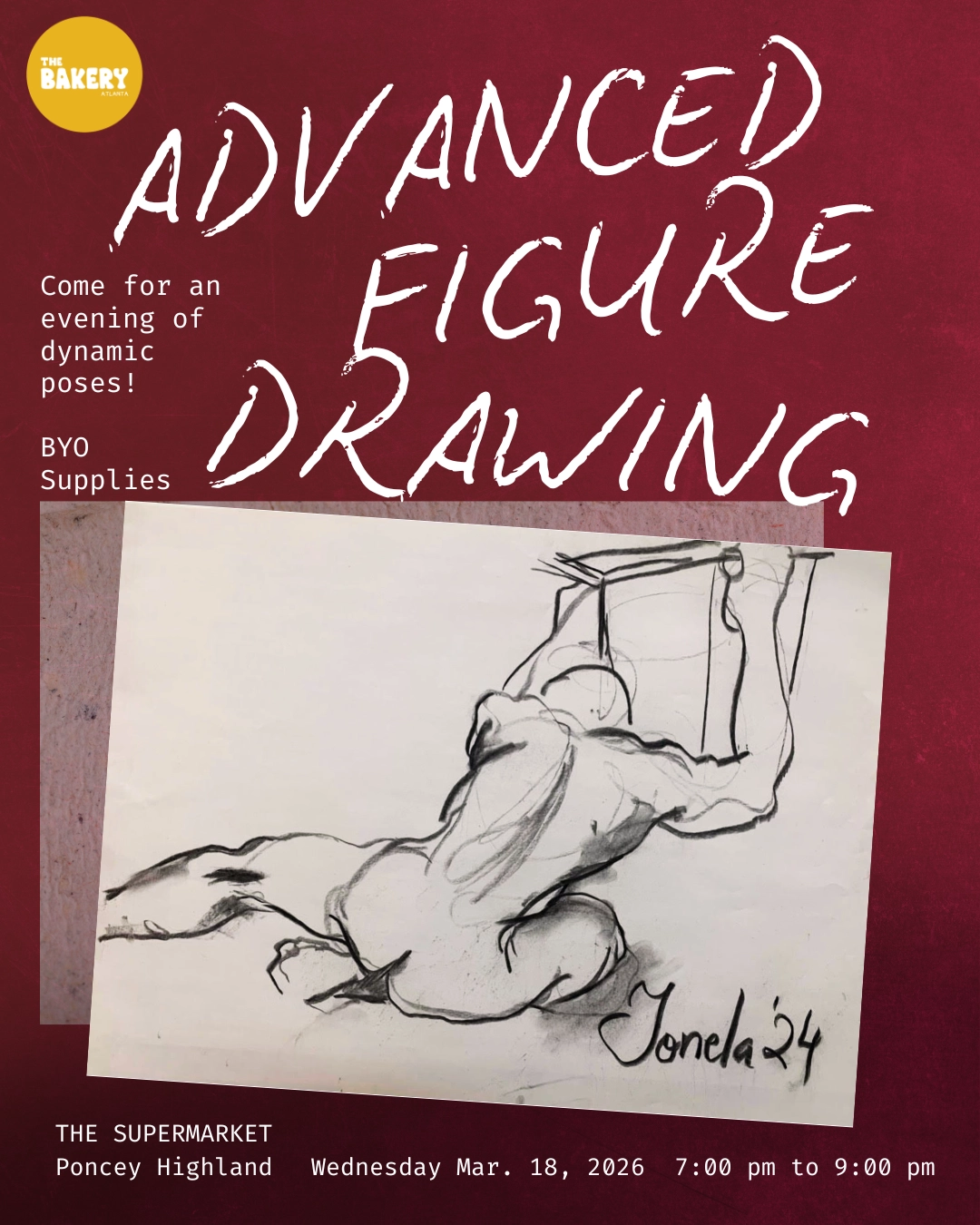 Advanced Figure Drawing - March