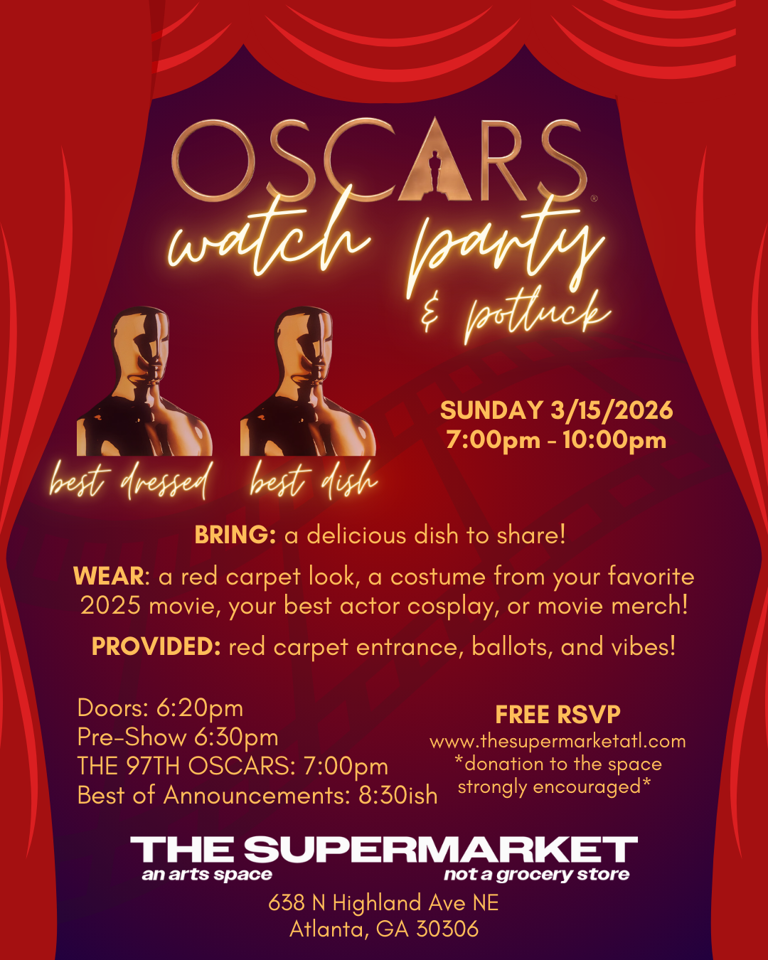 Oscars Watch Party 2026