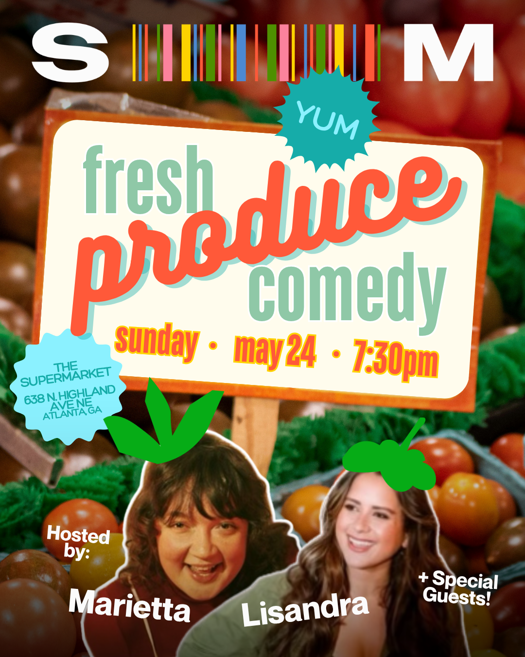 Fresh Produce Comedy ~ May