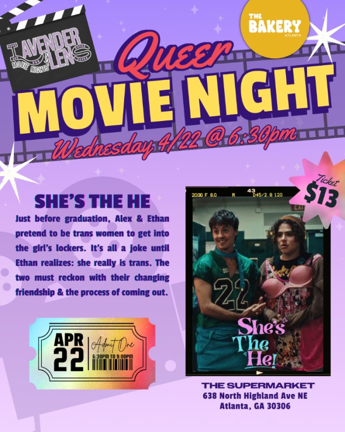 Lavender Lens Film Screening: She's the He