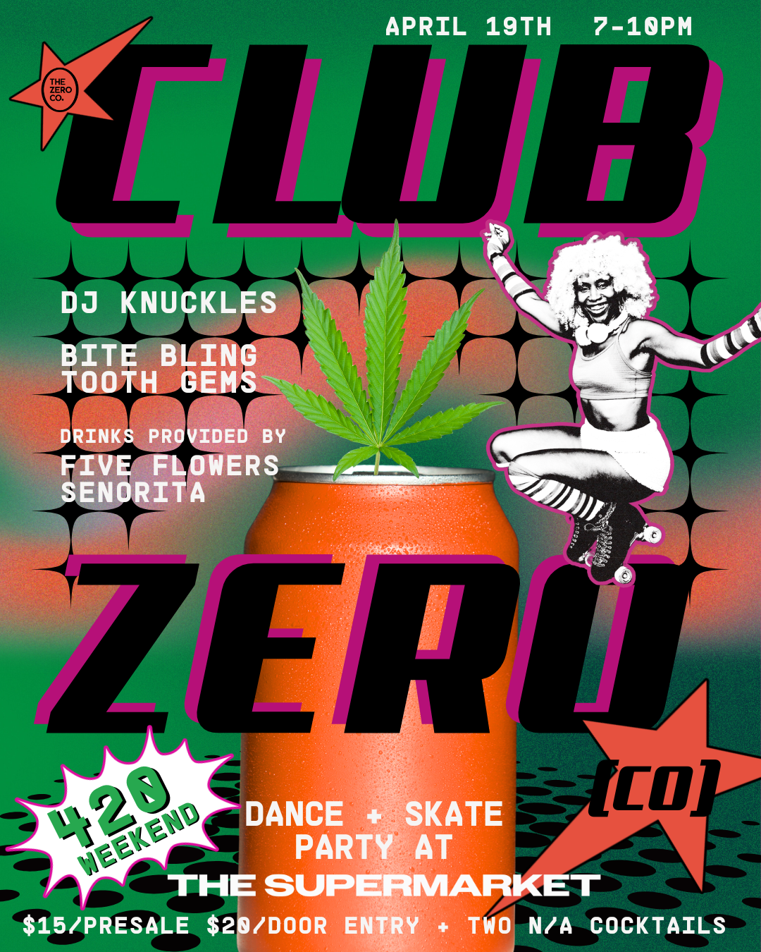 Club Zero (Co) Dance + Skate Party
