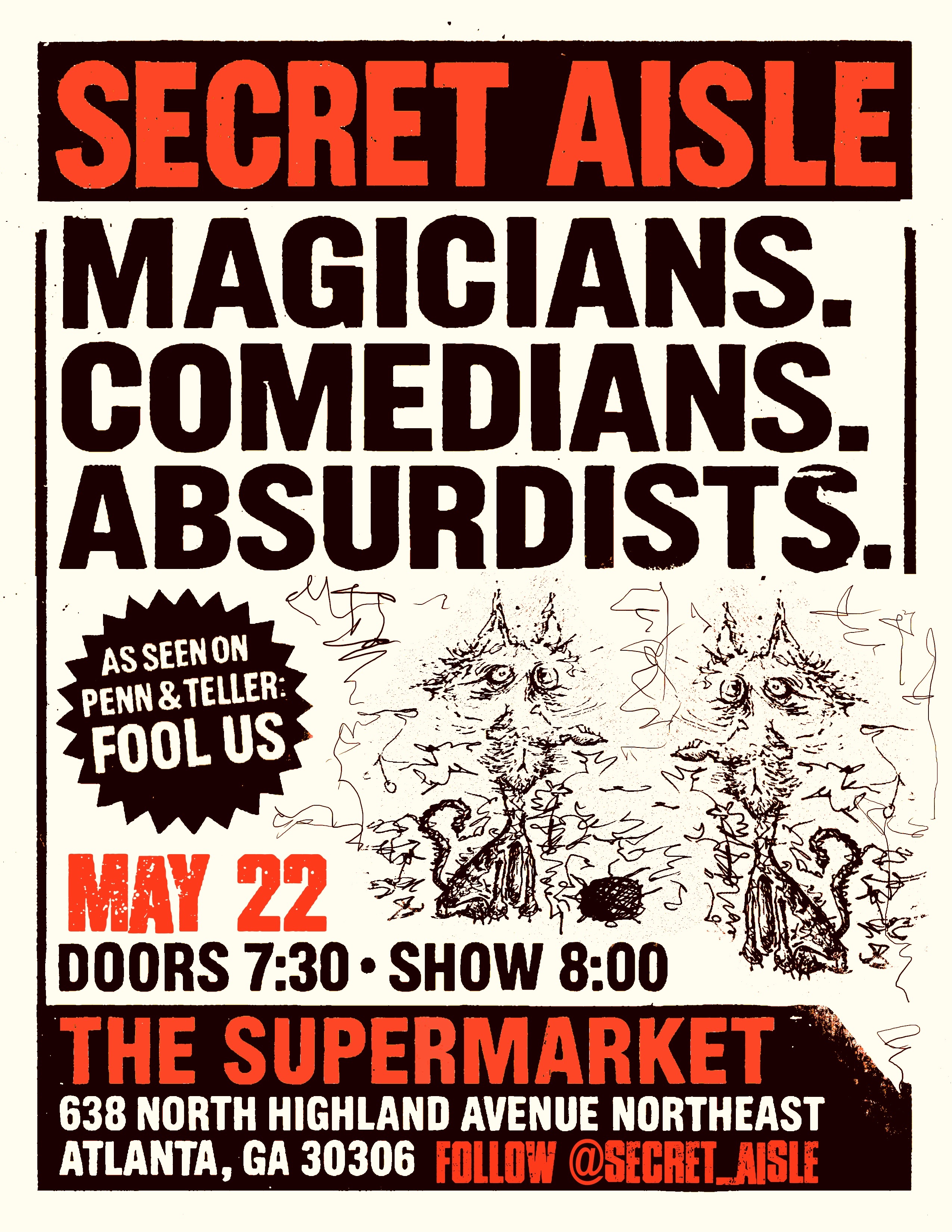 Secret Aisle: A Magic and Comedy Show