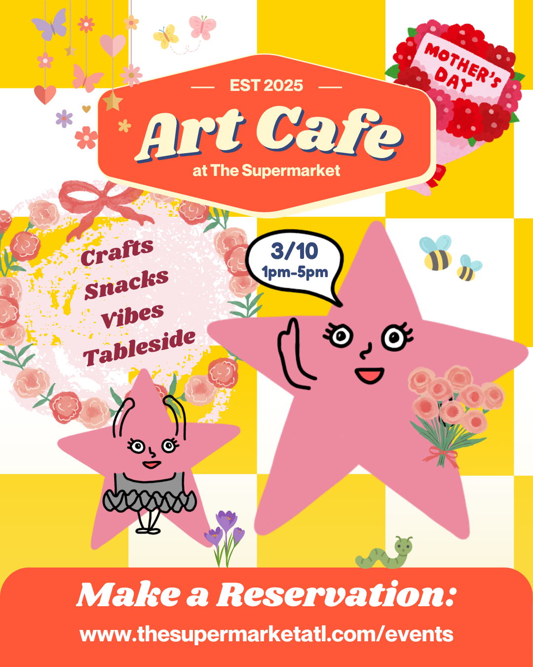Mother's Day Art Cafe