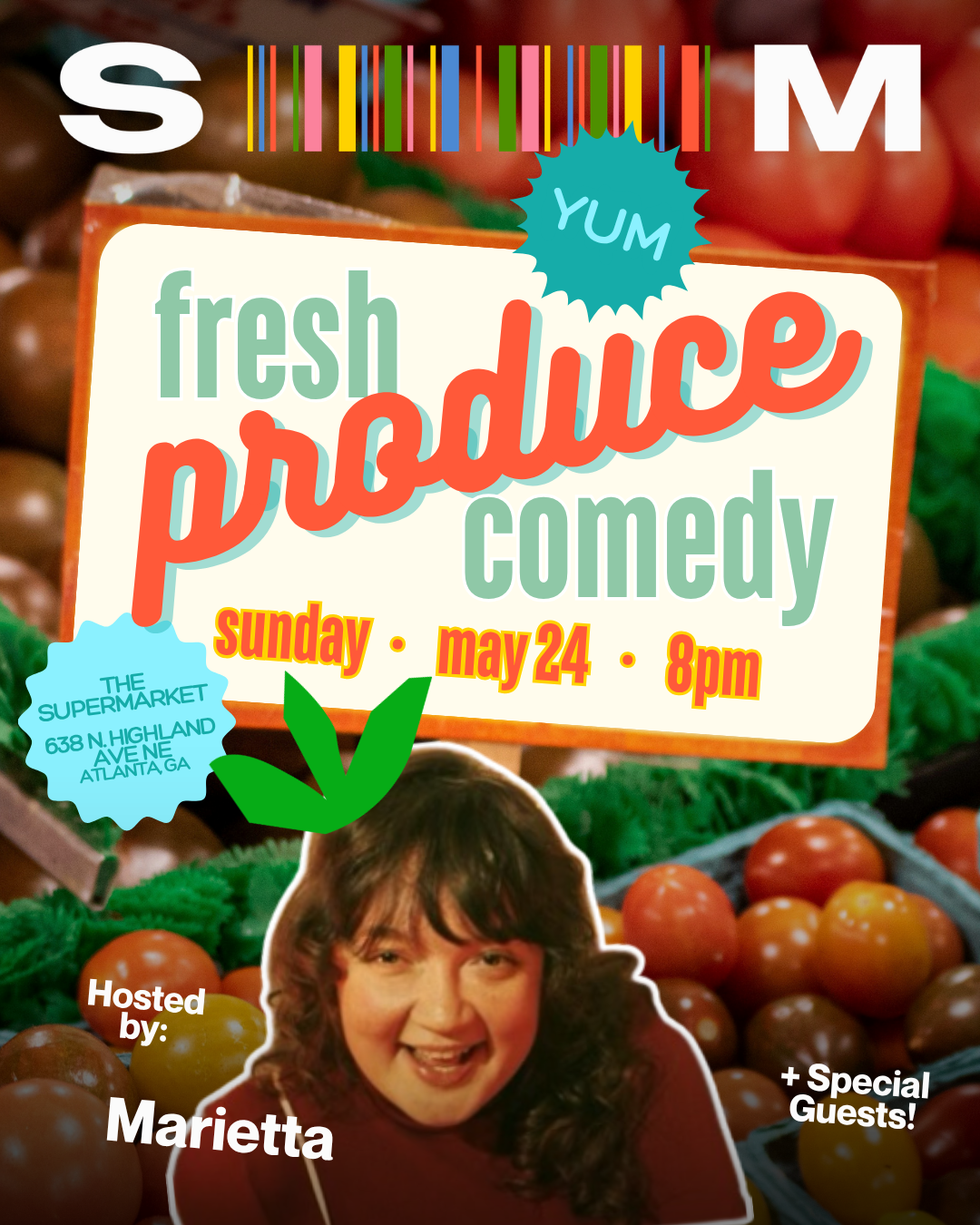 Fresh Produce Comedy ~ May
