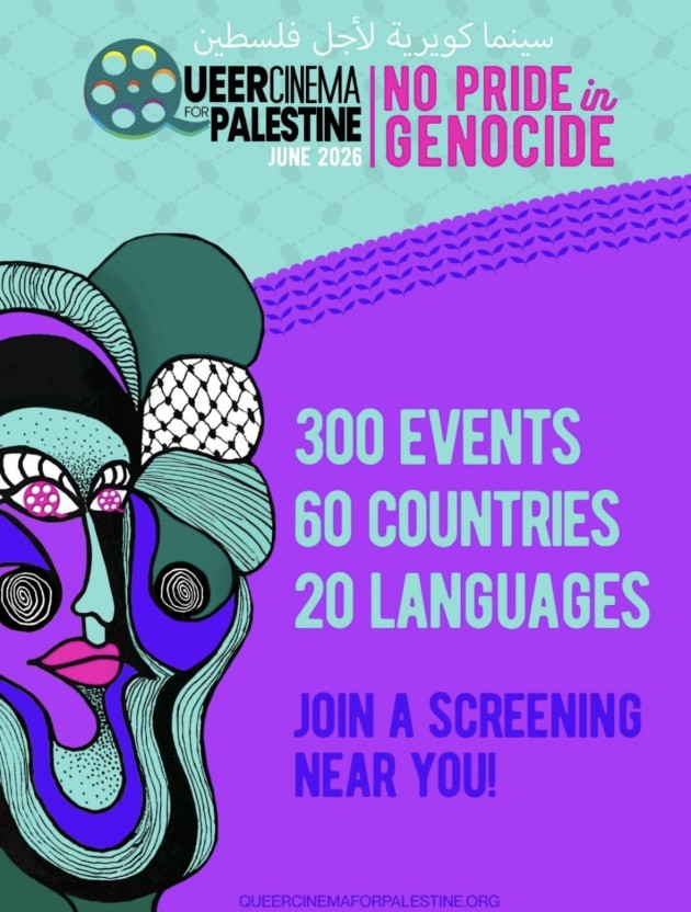 Lavender Lens Film Screening: Queer Cinema for Palestine Short Films
