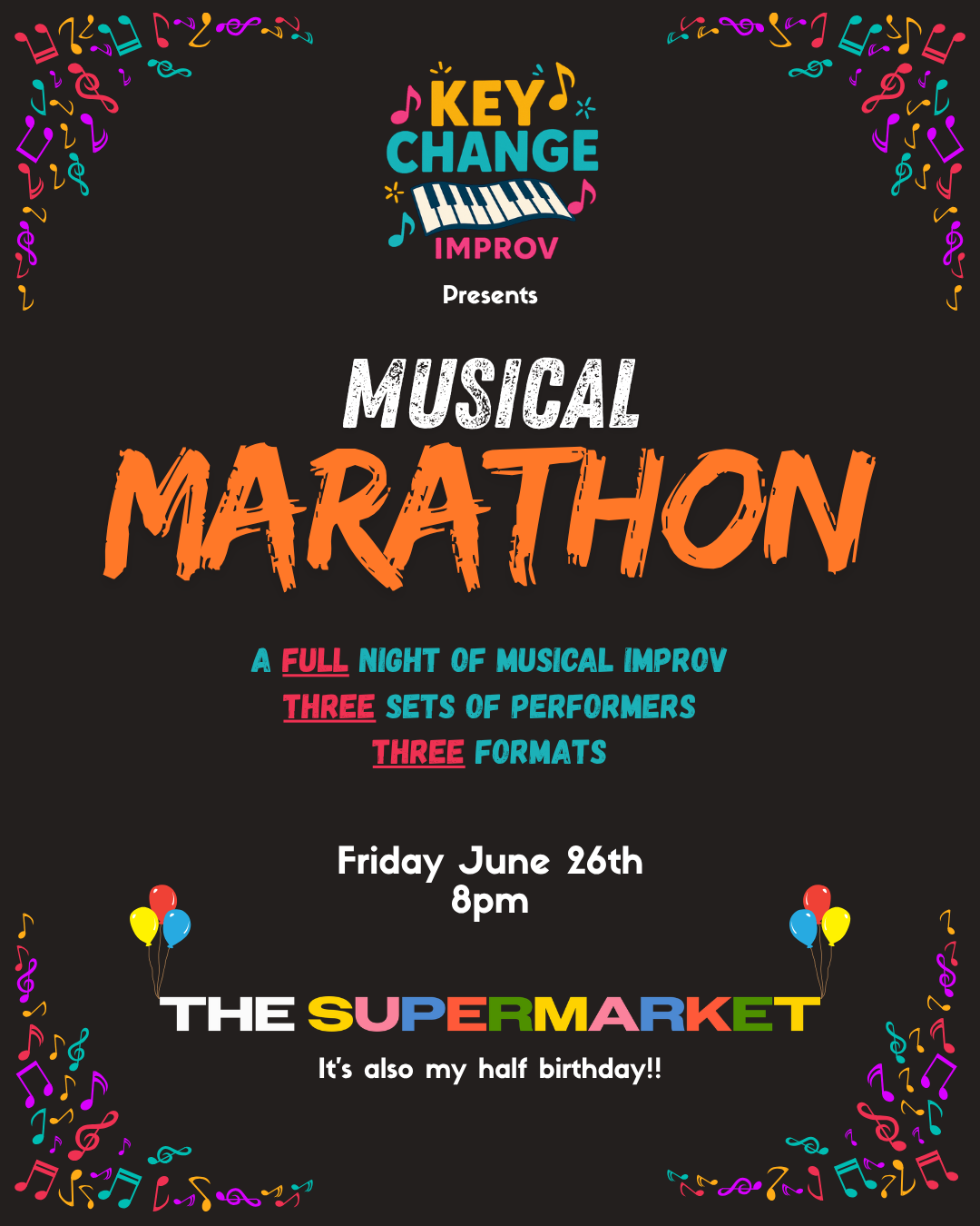 Key Change Musical Improv