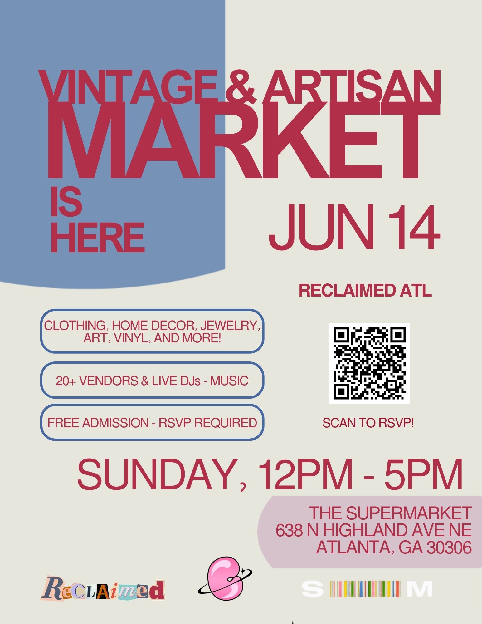 ReClaimed ATL: Vintage & Artisan Market