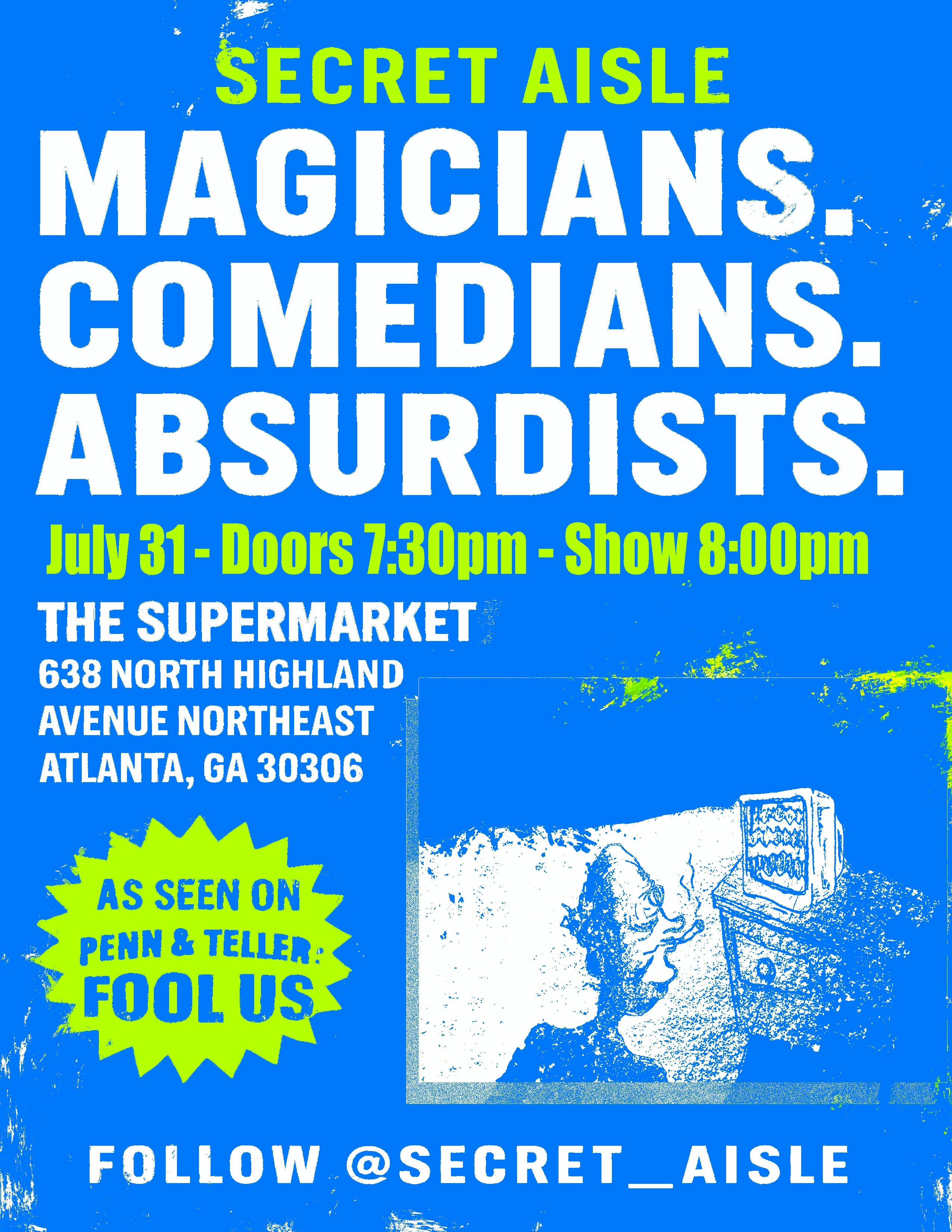 Secret Aisle: A Magic and Comedy Show
