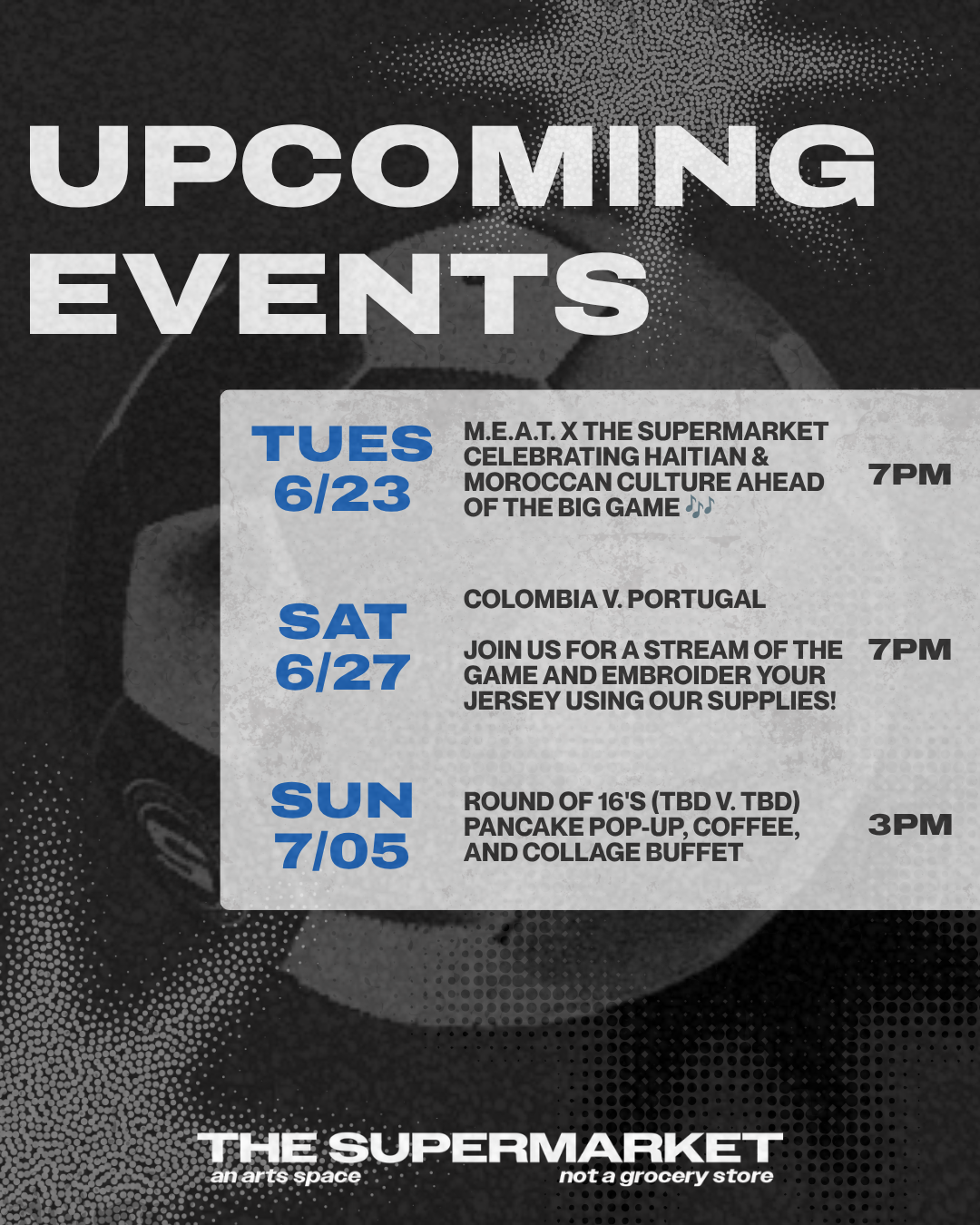 Watch Party: Colombia v. Portugal