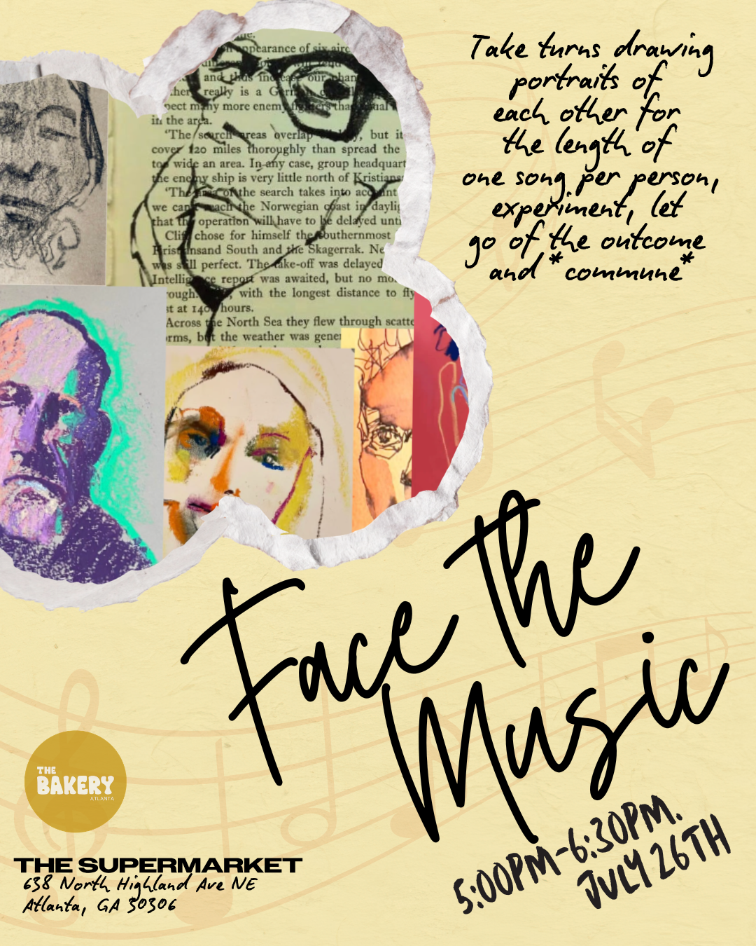 Face The Music Live Portrait Session - July