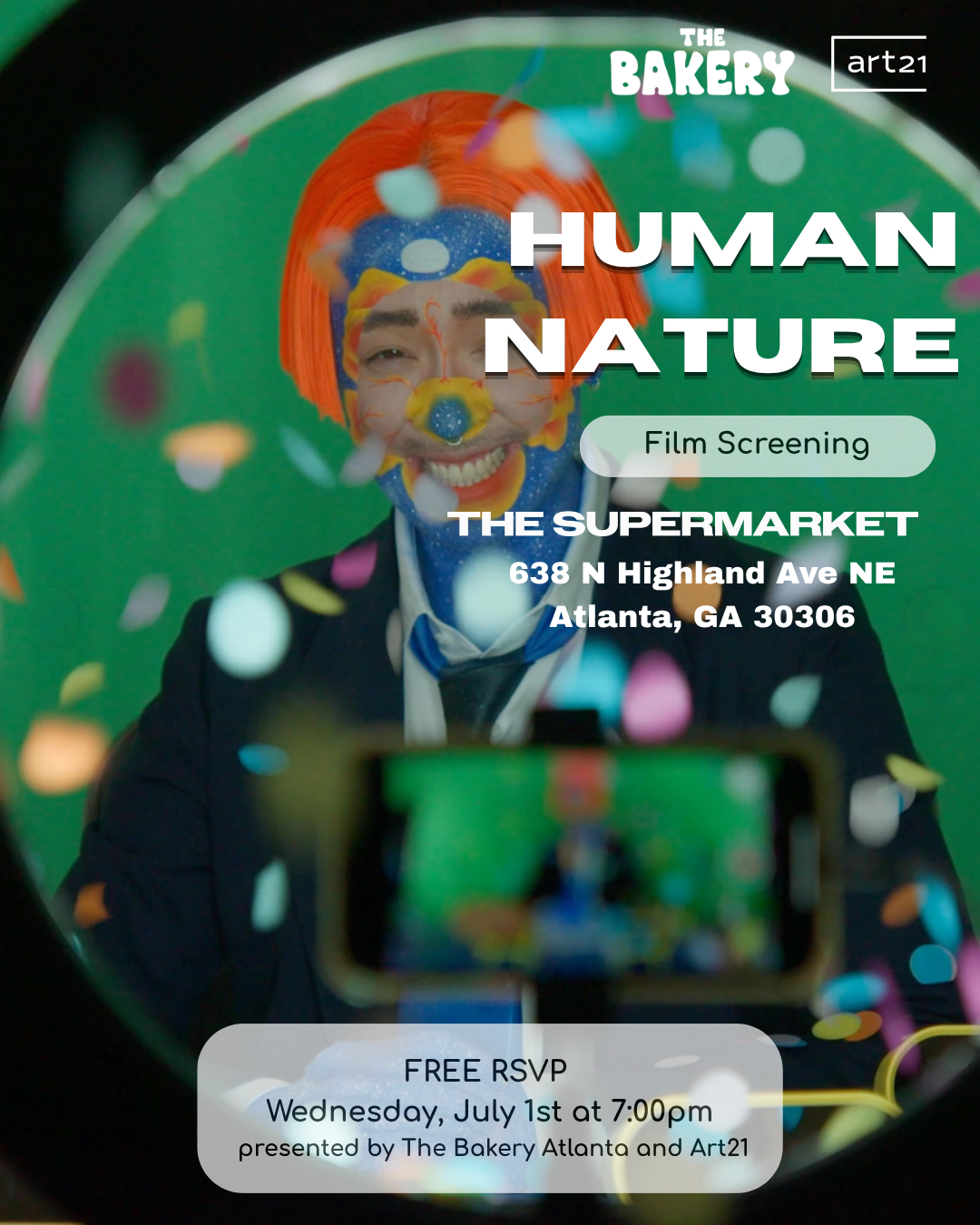Art21 Film Screening “Human Nature"