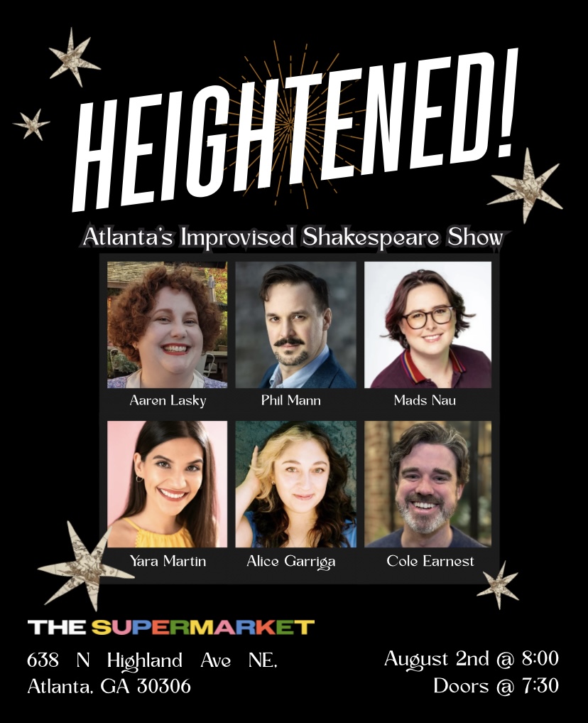 Heightened! Improv - August