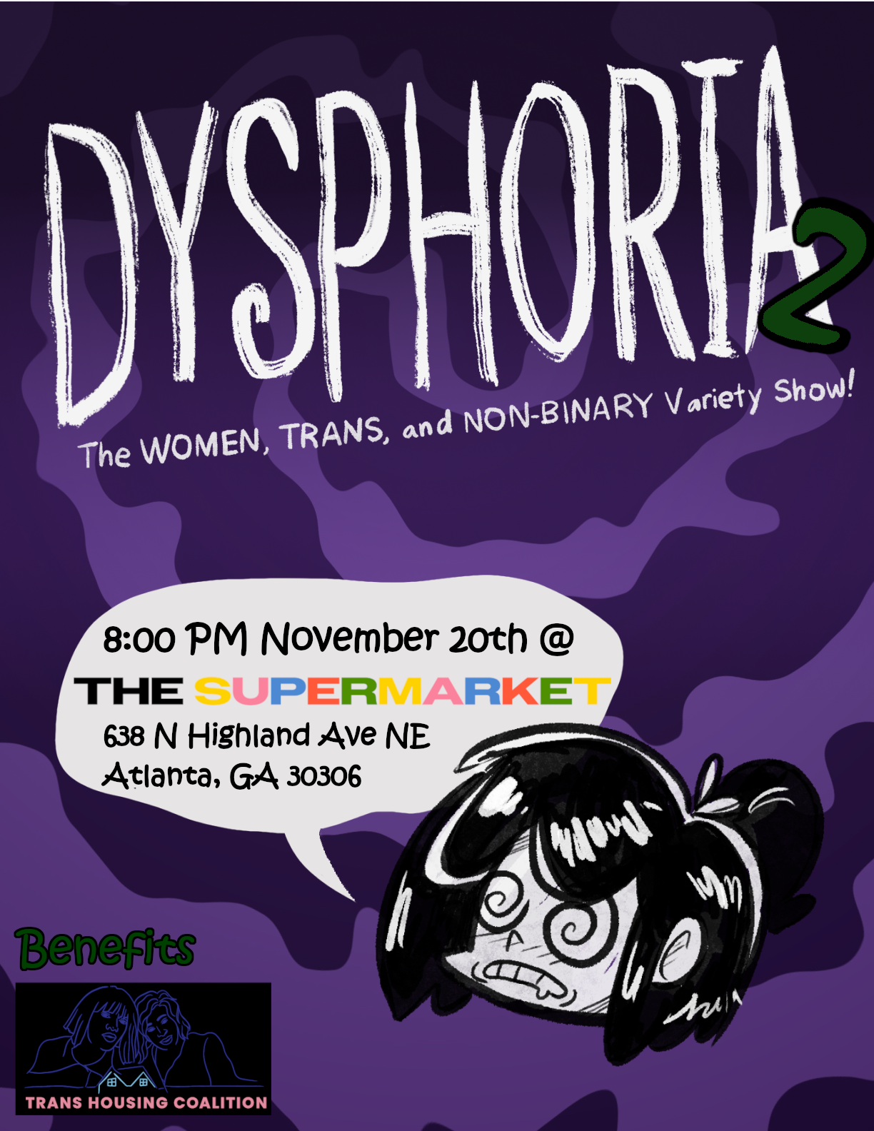 DYSPHORIA: The WOMEN, TRANS and NON-BINARY Variety Show