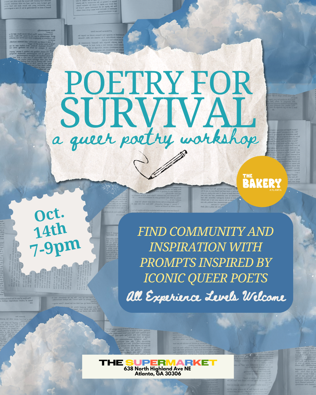 Poetry for Survival ~ A Workshop for Queer Poets