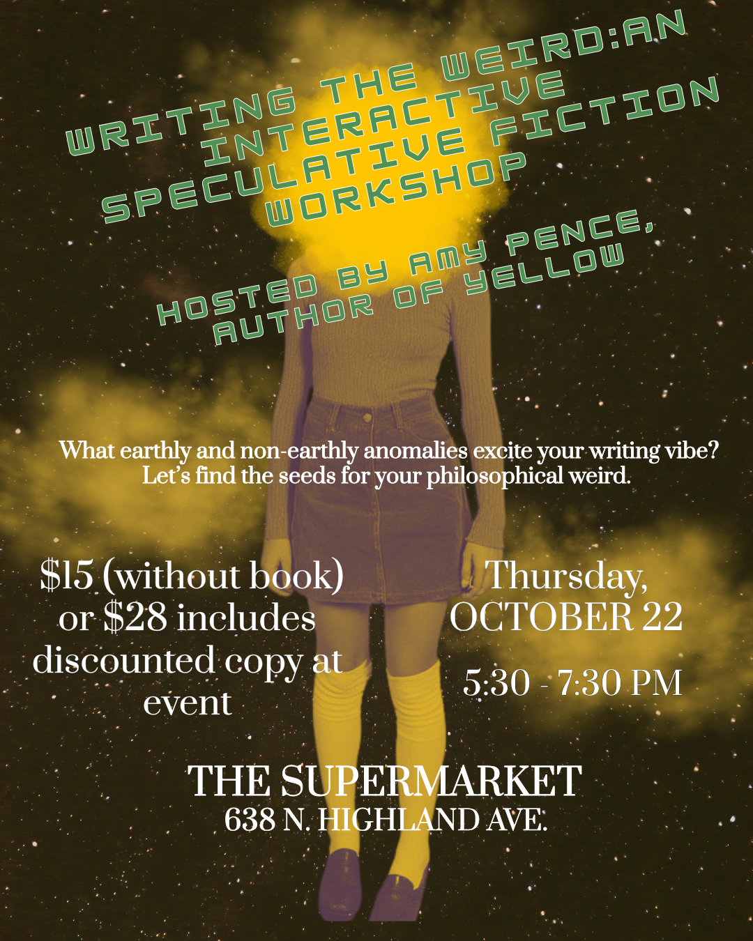 Writing the Weird: An Interactive Speculative Fiction Workshop
