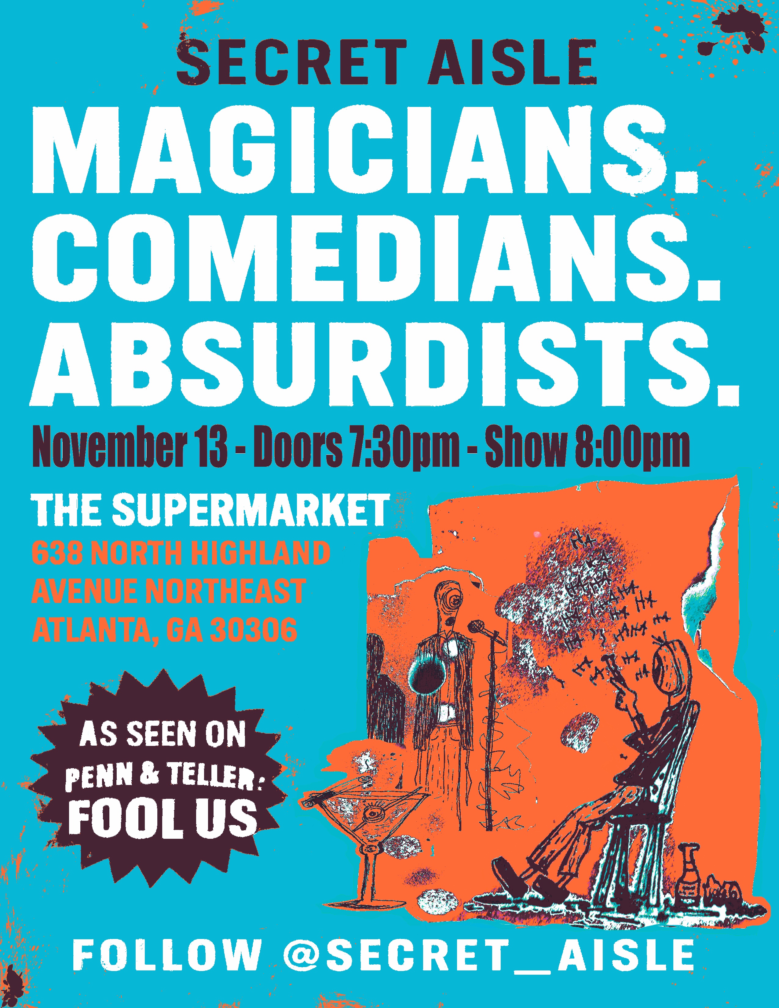 Secret Aisle: A Magic and Comedy Show