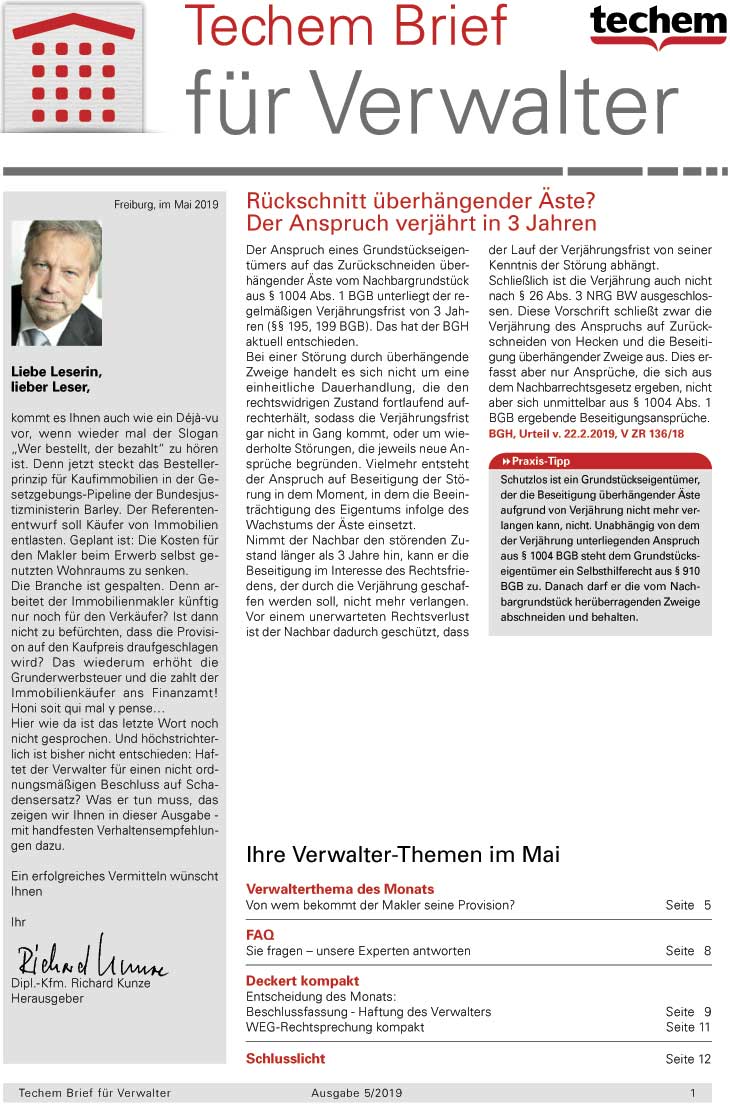 Techem Brief