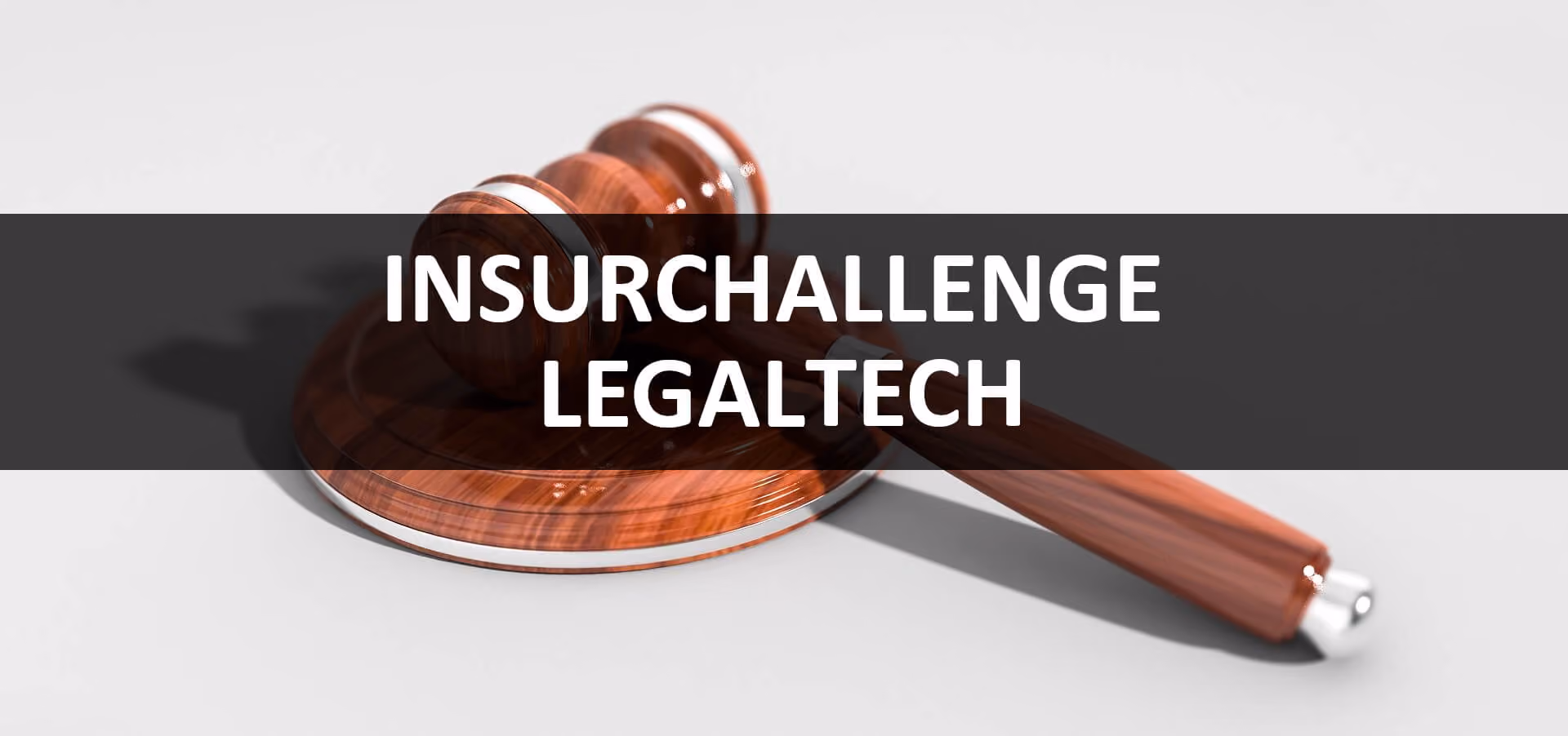 Judge's hammer and text on the legal challenge of technological insurance