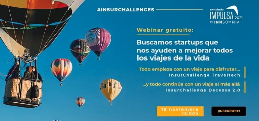 Several colorful hot air balloons floating in a turquoise sky for webinar