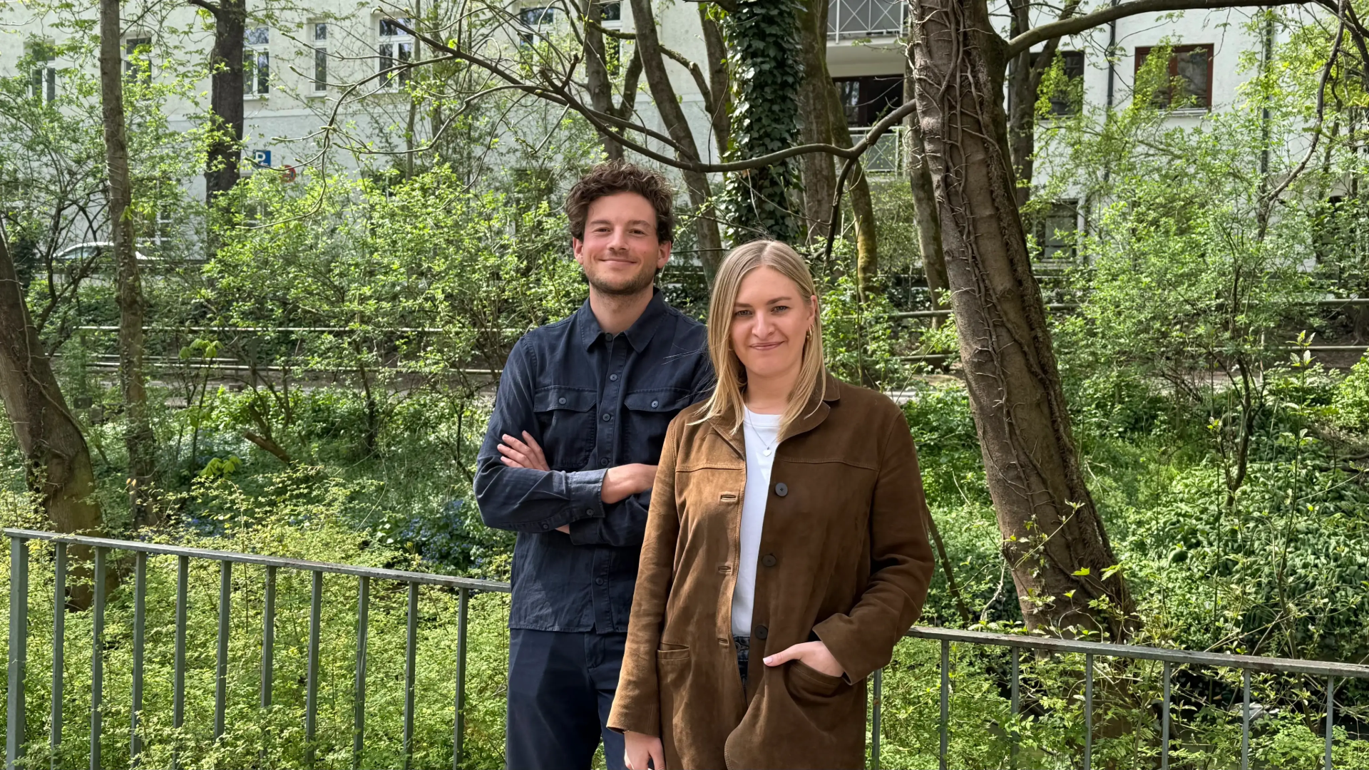 Tobias Klug und Julia Rafschneider, Geschäftsführung von nuuEnergy
