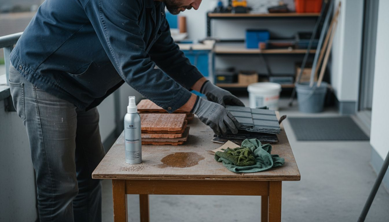 Unterschiedliche Materialien im Test: Ziegel, Schiefer und Kunststoff auf dem Prüfstand.