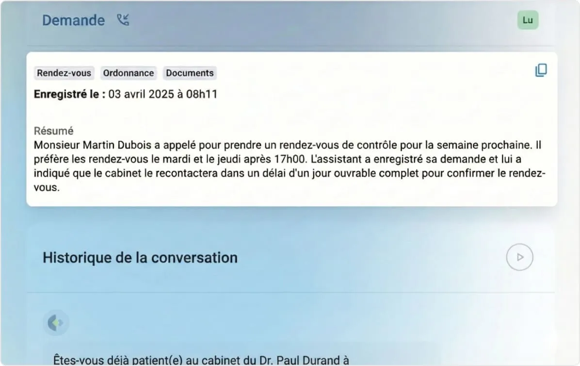 Le résumé de l'IA aide les employés dans la pratique.